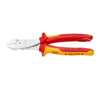 Knipex 74 06 200 T High Leverage Diagonal Cutters With Tether Attachment 200mm