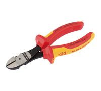 Knipex 74 08 160UKSBE VDE Fully Insulated High Leverage Diagonal Side Cutters, 160mm