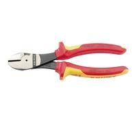 Knipex 74 08 180UKSBE VDE Fully Insulated High Leverage Diagonal Side Cutters, 180mm