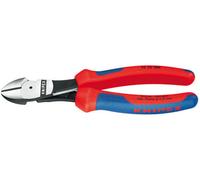 Knipex 74 12 180 High Leverage Diagonal Side Cutter with Opening Spring 44269