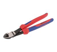 Knipex 74 22 250 High Leverage Diagonal Side Cutter with 12° Head, 250mm