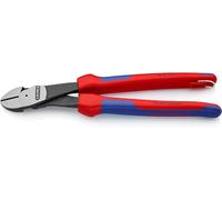 Knipex 74 22 250 T High Leverage Diagonal Cutter with Tether Attachment Point, Multi-Colour, 250 mm