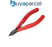Knipex 75 02 125 SB Electronic Diagonal Cut Pliers Extra Slim PVC Grip 125mm KPX