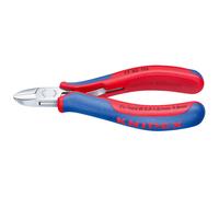 Knipex 77 02 130 Electronics Diagonal Cutters Round Head Bevel 130mm