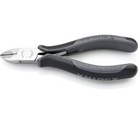 KNIPEX 77 02 135 H ESD Electronics Diagonal Cutter ESD with Inserted Carbide Metal Cutting Edges with Multi-Component Grips 135 mm