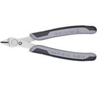 KNIPEX 78 03 125 ESD Electronic Super Knips Pliers With Multi-Component Grips...