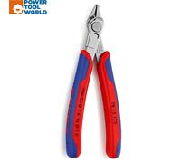 Knipex 78 13 125 Electronics "Super-Knips" Cutter with Opening Spring, Multi-Colour, 125 mm