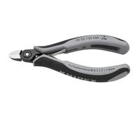 KNIPEX Precision Electronics Side Cutter ESD with Multi-Component Handles 125 mm, 79 42 125 ESD