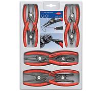 KNIPEX 8 Pc. Precision Circlip Pliers Set 00 20 04 SB
