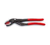 KNIPEX 81 11 250 siphon and connector pliers for odour traps, plastic pipes and connectors, black, phosphate-treated, coated with non-slip plastic,...