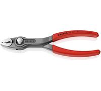 KNIPEX 82 01 150 TwinGrip Front and Side Grippers PVC sheaths Non-Slip Grey atramentized 150 mm