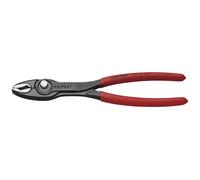 KNIPEX Twingrip Front and Side Gripping Pliers Self-Service Card with Non-Slip Plastic Coating 200 mm, 82 01 200