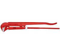 Knipex Pipe Wrench 90° red powder-coated 650 mm 83 10 030
