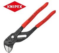 Knipex 86 01 180 Pliers Wrench 180mm 7" Push Button Adjustable Spanner PVC Grips