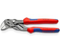 Knipex 86 02 180 Sb 180 mm Pliers Wrenches Pliers And A Wrench In A Single Tool With Multi-Component Handles Grey Atramentized