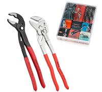 Knipex 86 03 300 Pliers Wrench & 87 01 300 Cobra 300mm Bundle FREE Retro Magnet
