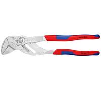 Knipex 86 05 250 250 mm Pliers Wrench Pliers And A Wrench In A Single Tool With Multi-Component Handles Chrome-Plated