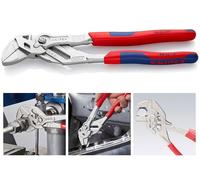 Pliers Wrench pliers and a wrench in a single tool chromeplated with multicomponent grips 250 mm selfservice cardblister 86 05 250 SB