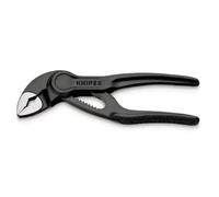 KNIPEX Cobra XS Pipe Wrench and Water Pump Pliers (100 mm) 87 00 100 BK (self-service card/blister)