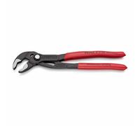 Knipex Cobra® High-Tech Water Pump Pliers grey atramentized, with non-slip plastic coating 250 mm (self-service card/blister) 87 01 250 SB