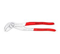 KNIPEX Cobra High-Tech Water Pump Pliers Chrome-Plated with Non-Slip Plastic Coating 300 mm, 87 03 300