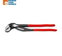 KNIPEX Alligator XL Pipe Wrench and Water Pump Pliers with Non-Slip Plastic Coating 400 mm, 88 01 400