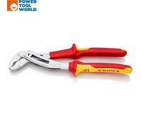 Knipex VDE Insulated 250mm Alligator Pliers Adjustable Spanner Wrench 88 06 250