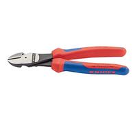 Knipex 88145 200mm High Leverage Diagonal Side Cutter with Comfort Grip Handles