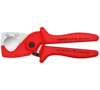 Knipex 90 20 185 185 mm Plasticut Cutter For Flexible Hoses And Plastic Conduit Pipes Glass Fibre Reinforced Plastic Handles