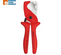 Knipex 90 20 185 Pipe Cutter For Plastic Conduit Pipes And Hoses 185mm