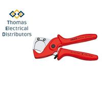 Knipex 90 20 185 SB Plastic Conduit Pipe / Hose Cutter 25mm Diameter