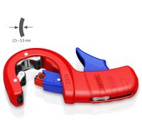 Knipex 90 23 02 BK DPT50 Pipe Cutter For Thick Walled Plastic Pipes 202mm (50mm)