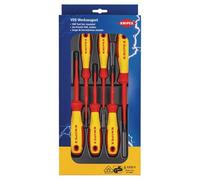 Knipex Insulated Screwdriver Set 00 20 12 VO4 VDE approved Slotted/Phillips/Pozidriv - 6-piece