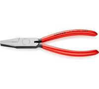 KNIPEX 91 61 160 Flat Nose Grozing Pliers Black atramentized Plastic Coated 160 mm, Multicoloured