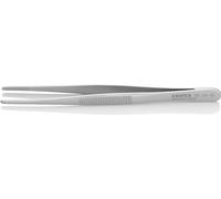 Knipex 92 72 45 Precision Tweezers with Round Tips, Silver, 3.5 mm