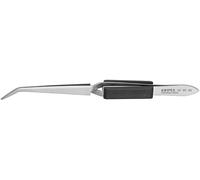 Knipex 92 95 90 Cross-Over Tweezers Nickel Plated Narrow Tips Angl...