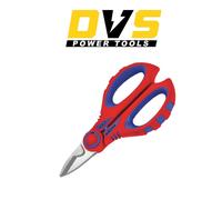 KNIPEX Electricians' Shears with Multi-Component Grips, Glass Fibre Reinforced Plastic 160 mm, 95 05 10 SB