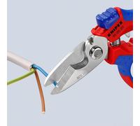 Knipex 95 05 20 Sb Angled Electricians Shears 160Mm Pk 1 20290