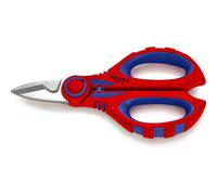 Knipex Electricians' Shears with multi-component grips, glass fibre reinforced plastic 160 mm 95 05 10 SB