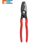 KNIPEX 95 11 200 Cable Shears With Twin Cutting Edge 200mm