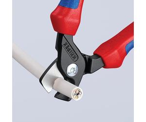 Knipex 95 12 160 Sb Stepcut® Cable Shears 160Mm Pk 1 26112