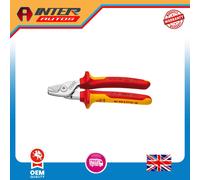 KNIPEX 95 16 160 SB StepCut® VDE Insulated Cable Shears, 160mm 27012