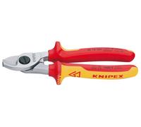Knipex 165mm 6 1/2" Fully Insulated VDE Cable Wire Cutter/Shear Plier 95 16 165