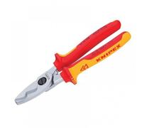 Knipex 200mm 8" Fully Insulated VDE Cable Wire Cutter Shear Pliers 95 16 200
