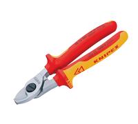 Knipex 95 26 165 SB Vde Cable Shears With Return Spring 165Mm
