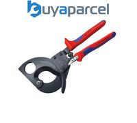 Knipex 95 31 280 Cable Shears Ratchet Action Multi-Component Grip 280mm (11in) K