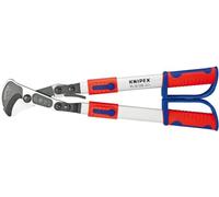 KNIPEX 95 32 038 Cable Shears (ratchet action) with telescopic handles with multi-component grips 570 mm, multicoloured