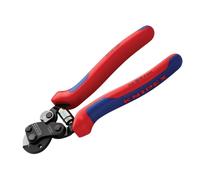 KNIPEX 95 62 160 Wire Rope Cutters Multi-Component Grip 160mm - 95 62 160 SB