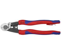 KNIPEX - 95 62 190 T BKA Tools - Wire Rope Cutters, Multi-Component, Tethered Attachment (9562190TBKA)