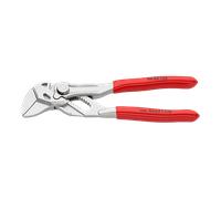 Knipex Crimping Pliers black lacquered, with multi-component grips 230 mm (self-service card/blister) 97 21 215 B SB